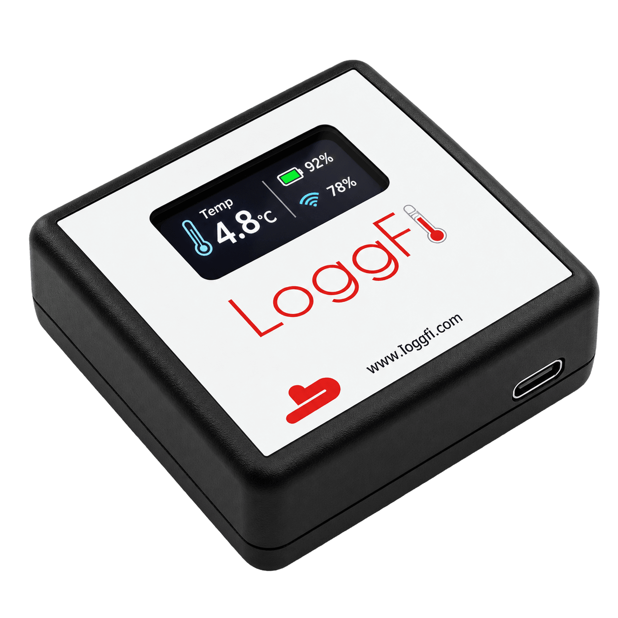 Featured LoggFi WiFi temperature data logger