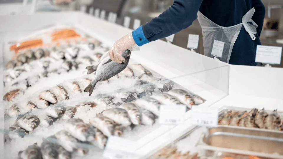 deep freezing fish monitoring